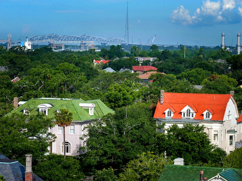 Uptown Skyline from Tulane